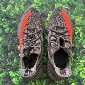 Adidas Yeezy Boost 350 V2 with Red and Gray